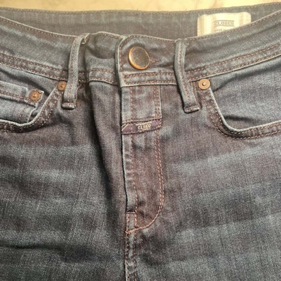 Closed Denim Mid rise Jeans Dark Blue Wash - Picture 1 of 5